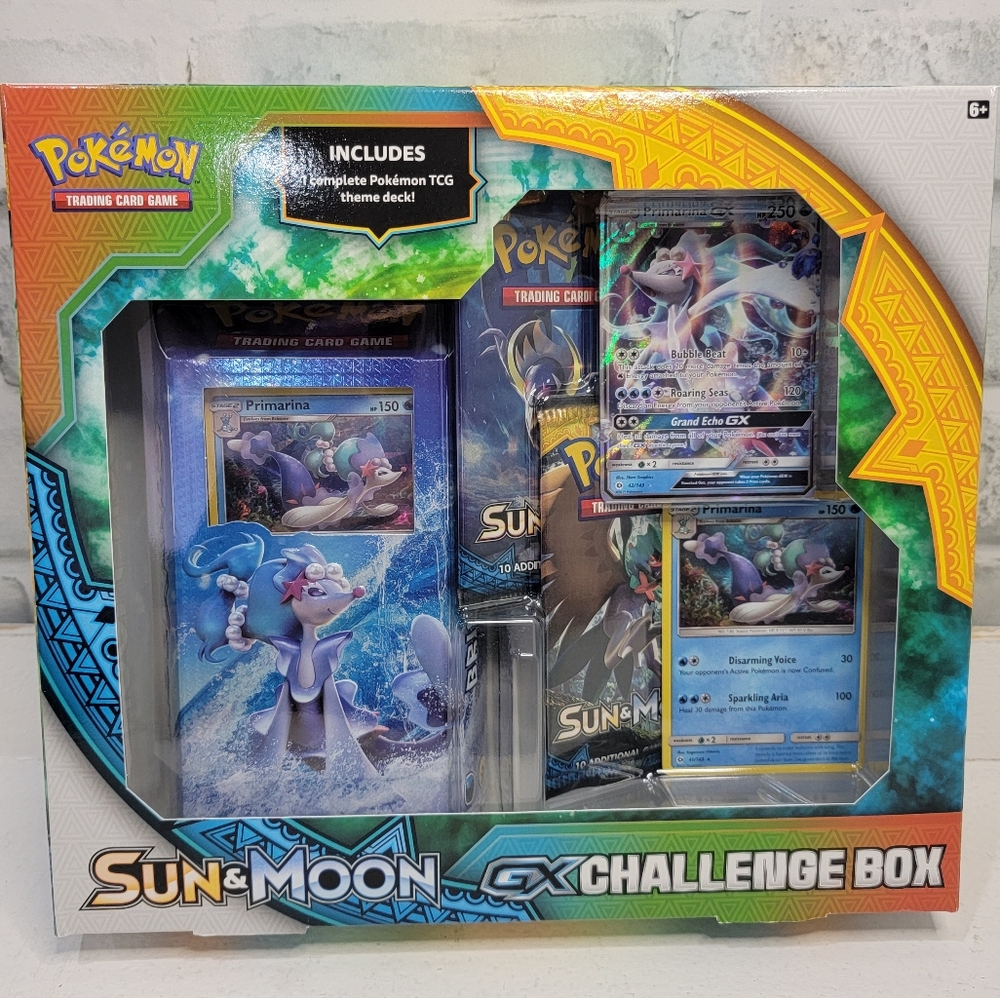 Pokemon sun & moon GX Challenge Box